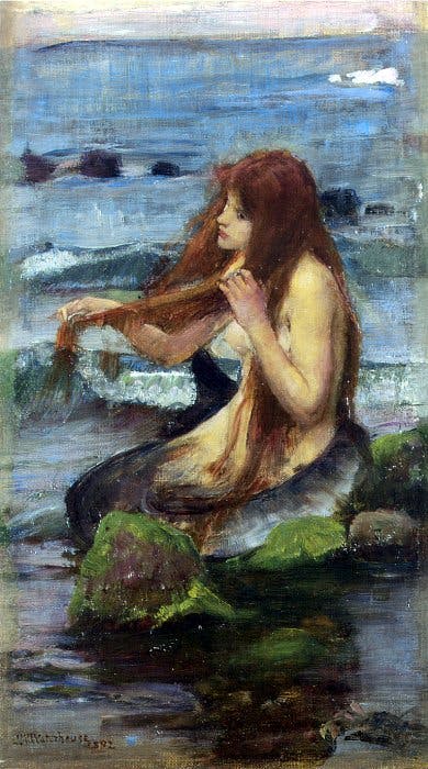 The Mermaid (Study)