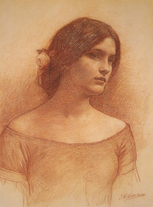 The Lady Clare (Study)