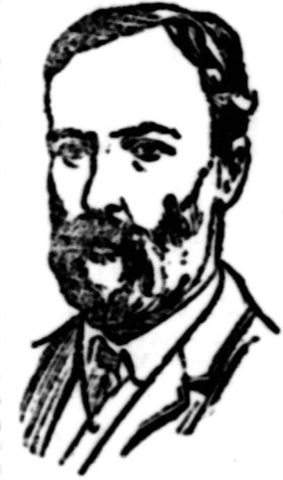 1885 sketch of John William Waterhouse