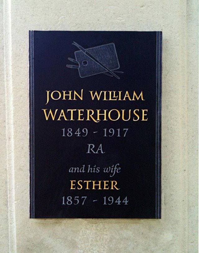 Detail of the plaque by David Kelly